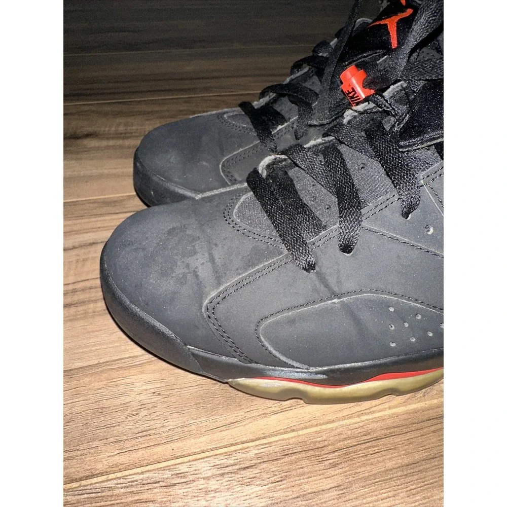 Size‎ 11 - Jordan 6 Retro Men's Black Infrared With Box (384664-060)